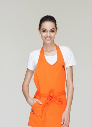 Укороченный фартук с V-образным вырезом